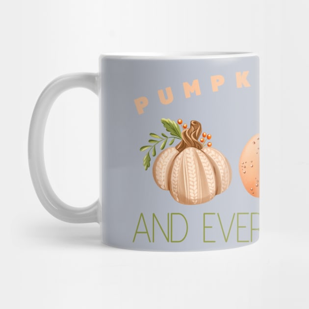 Happy Thanksgiving Day Cute Pumpkin Lover Design by PeekABooByAksh